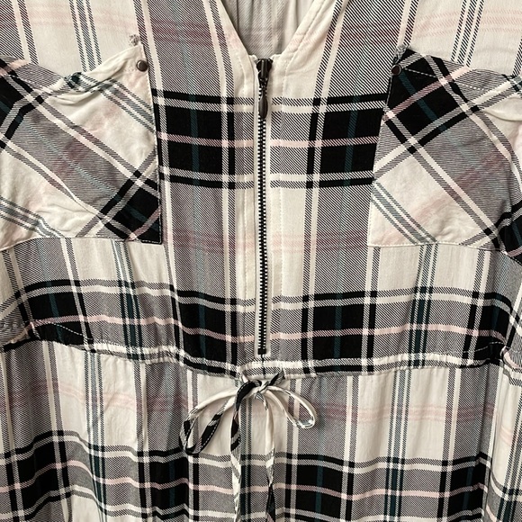 Torrid Plaid Shirt Dress - Picture 3 of 11
